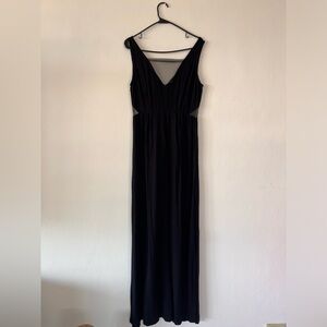 Black evening dress